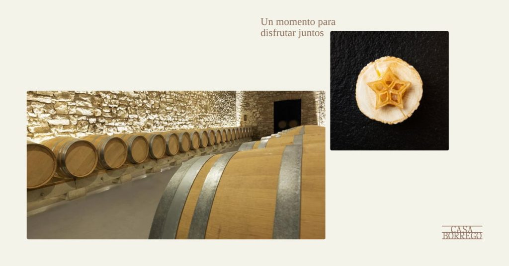 Bodega con barricas de vino como parte de una experiencia de enoturismo en Bullas